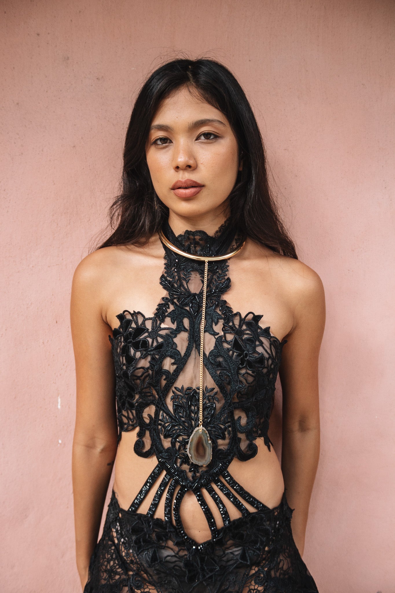 Choker chapa Ágatha
